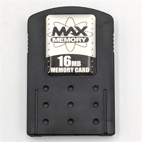 Playstation 2 Memory Card - 16 MB - Sort - PS2 Tilbehør  (B Grade) (Genbrug) 
